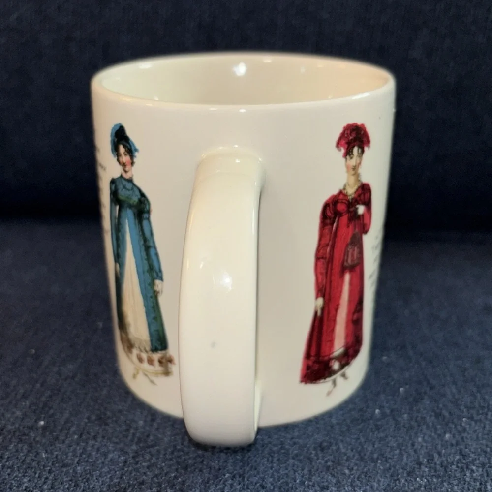 The Unemployed Philosophers Guild Jane Austen Regency Finery Heat-Changing Mug - Picture 4 of 8